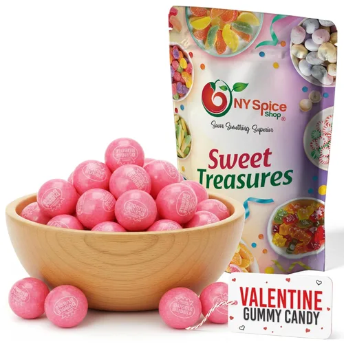 Miniatura 32 de NY Spice Shop Bolas de chicle surtidas – Bolas de chicle de 1 libra para máquina de chicles – Chicle de Mascar Bolas de chicle Dubble Bubble