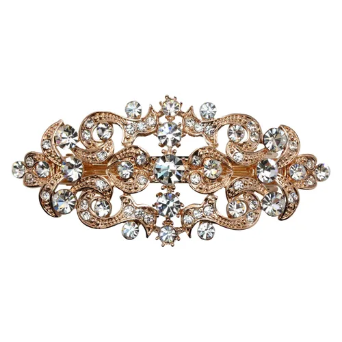 Miniatura 10 de Faship Precioso pasador floral de cristal AB Rhinestone