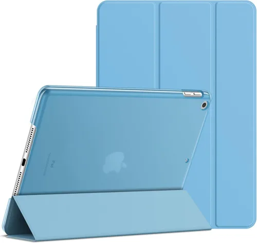 Miniatura 15 de JETech Funda para iPad de 10.2 pulgadas (modelo 2021/2020/2019, 9/8/7 generación), cubierta con activación/suspensión automática (beige)