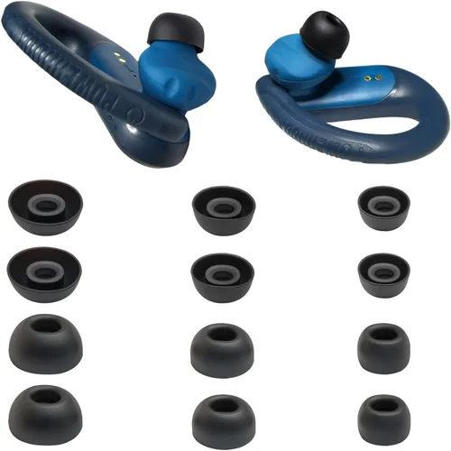 Puntas de repuesto para auriculares JBL, compatible con Endurance Peak 3/Peak II/Peak III/Run 2, (S/M/L), 6 pares