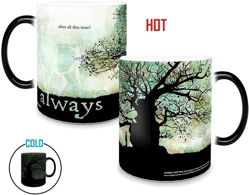 Miniatura 3 de Morphing Mugs Harry Potter - Snape - After All This Time - Always - Taza sensible al calor de 11 onzas - Taza de cerámica que cambia