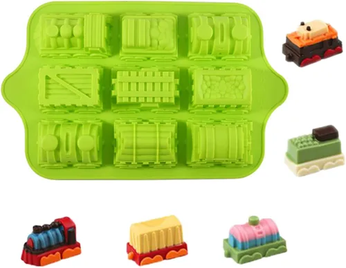 Miniatura 13 de FantasyDay Molde de silicona para tartas de cumpleaños de 13 pulgadas, moldes para hornear pasteles de fiesta para tu postre de cumpleaños, #7