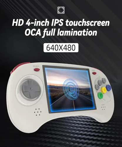 Miniatura 3 de Consola de juegos portátil RG ARC D Retro, sistema operativo dual Android 11 y Linux con tarjeta SD de 128G, 4541 juegos, compatible con 5G WiFi 4.2
