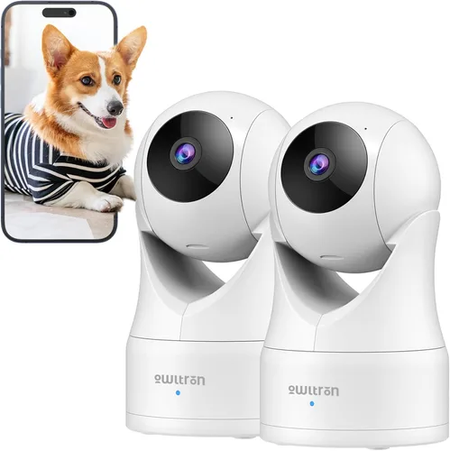 Miniatura 10 de owltron Cámara de seguridad interior 2K, cámaras de 360° para seguridad del hogar con detección de movimiento, WiFi de 2.4G