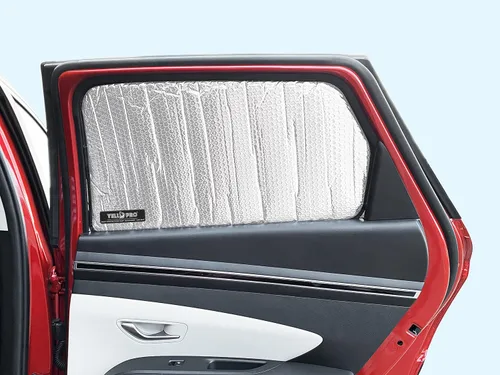 Miniatura 3 de YelloPro - Parasol para ventana lateral y asiento trasero de segunda fila (juego de 2) ajuste personalizado para Lexus RX SUV 2023, 2024, 2025
