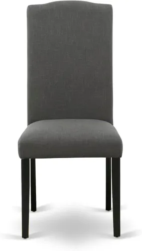 Miniatura 9 de East West Furniture V696EN120-5 - Juego de mesa de comedor moderno de 5 piezas, incluye una mesa rectangular de madera con patas en V y 4 sillas