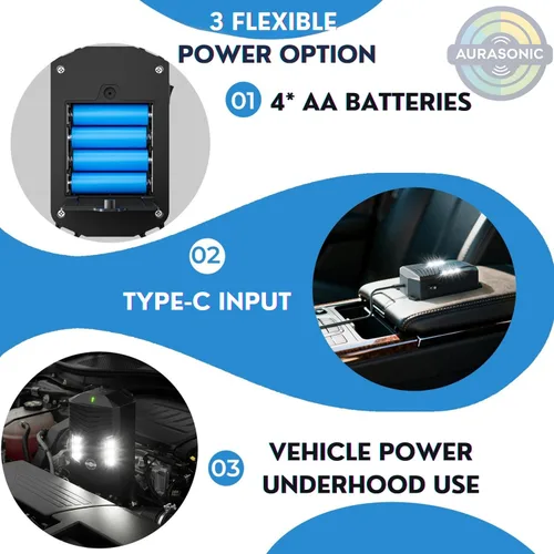 Miniatura 3 de Aurasonic Repelente ultrasónico de plagas de roedores actualizado 2026 para motor de automóvil, repelente de ratones debajo del capó, trampas