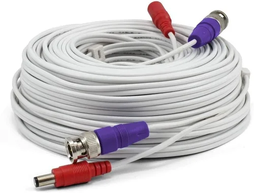 Miniatura 2 de Swann Cable coaxial BNC para sistema CCTV de cámara de seguridad, cables de alimentación de extensión de audio y video, certificado UL y resistente
