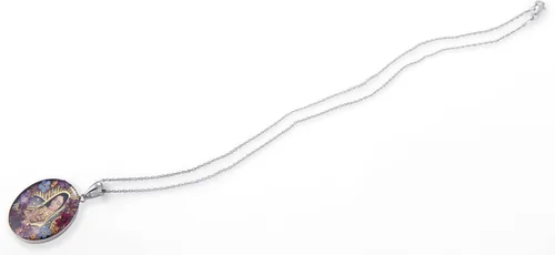 Miniatura 2 de Amazon Essentials Collar con colgante de flor prensada de plata esterlina (anteriormente colección Amazon)