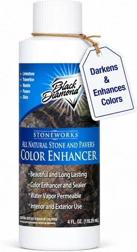 Miniatura 11 de Sellador potenciador de color para piedra totalmente natural y adoquines. Mármol, travertino, piedra caliza, granito, pizarra, hormigón, lechada