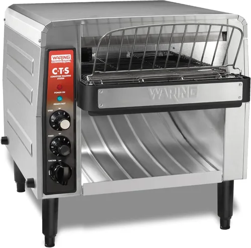 Miniatura 6 de Waring Tostadora comercial CTS1000 Coneyer, 450 rebanadas por hora, 120V, 1800W, enchufe de 5-15 fases