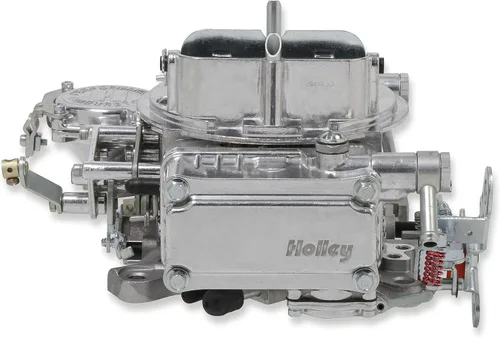 Miniatura 5 de NUEVO CARBURADOR HOLLEY STREET WARRIOR, 600 CFM, 4160, CHOKE MANUAL, SECUNDARIOS DE VACÍO COMPATIBLES CON CHRYSLER, GM y FORD 700R4/200R4 Palanca