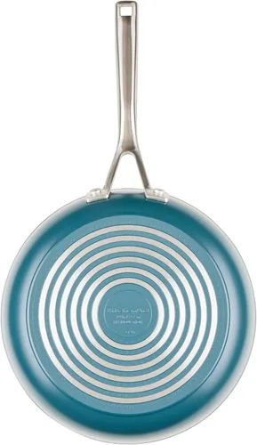 Miniatura 11 de KitchenAid Juego de ollas y sartenes antiadherentes de inducción de cerámica anodizada dura con cacerolas, sartenes, olla y tapas, apto para Agave