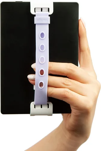 Miniatura 11 de WiLLBee CLIPON - Correa de silicona suave doble para Kindle, soporte de mano compatible con Kindle Paperwhite (6.8 pulgadas) / Kindle Fire 7