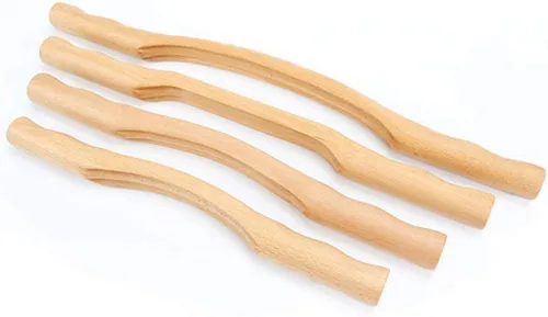 Miniatura 9 de Varillas de masaje manual, rodillo muscular, masajeador de raspado, rodillo de masaje de madera, barra de masaje de madera, herramienta de masaje
