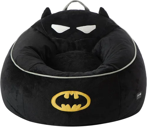 Batman Hillside by Pod - Cómodo puf para niños, tela duradera, ideal para salas de juegos y dormitorios