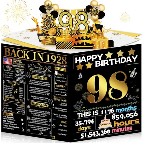 Miniatura 106 de Joycard Tarjeta de cumpleaños número 11 para niña y niño, regalo emergente 3D de feliz cumpleaños para hija e hijo, divertidas decoraciones
