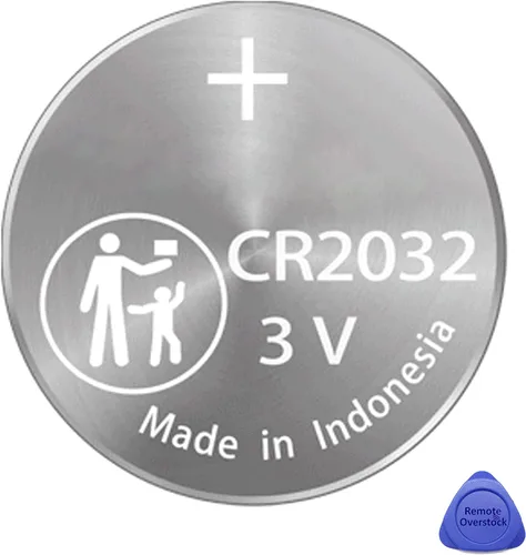 Miniatura 2 de Paquete de 2 pilas FOB CR2032 2032 para llave remota OEM para 2007-2019+ compatible con Cadillac STS Corvette ATS SRX XTS Escalade CTS Wagon Smart