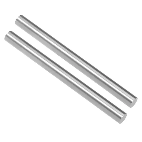 Miniatura 22 de uxcell 2 piezas varillas redondas de acero, 10 mm x 60 mm de acero de alta velocidad (HSS) Barra de torno herramienta, para eje, engranaje, taladro