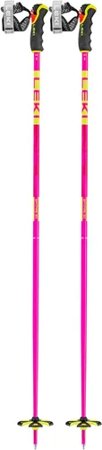 Miniatura 2 de LEKI Spitfire - Bastones de esquí de aluminio ligero 3D para esquí alpino Neonmagenta-Neonyellow-Berry