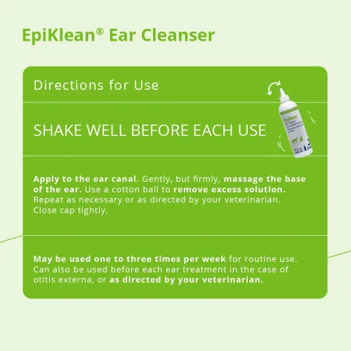 Miniatura 4 de EpiKlean Limpiador de oídos para perros y gatos, 12 oz