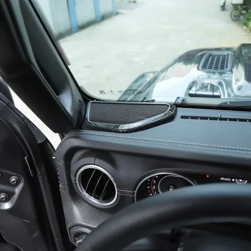 Miniatura 4 de Voodonala Para Wrangler JL JT Altavoz Recorte de audio en la parte superior y una moldura de pilar compatible con Jeep Wrangler 2018-2023 JL JLU