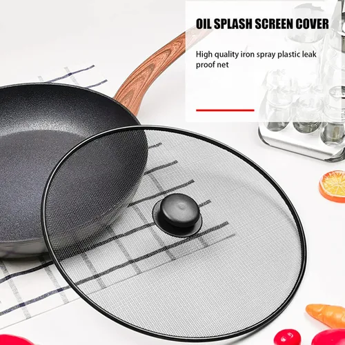 Miniatura 4 de Protector contra salpicaduras de cocina, pantallas de salpicaduras, 3 piezas de protección contra salpicaduras de sartén, pantalla de salpicaduras