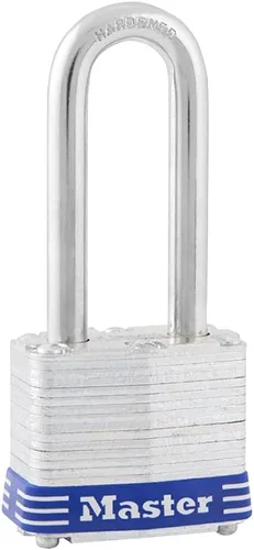 Miniatura 13 de Master Lock 3DLF- Candado de argolla larga, con 1-1/2 pulgadas. Argolla