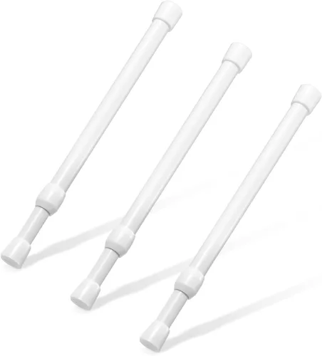 Miniatura 15 de Goowin - Varilla de tensión pequeña de 16 a 28 pulgadas, diámetro de 5/8 pulgadas de diámetro, sin taladrar, varillas de tensión cortas expandibles