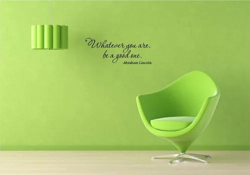 Miniatura 2 de Abraham Lincoln Whatever You are, be a Good one Inspirador de pared con refranes de vinilo