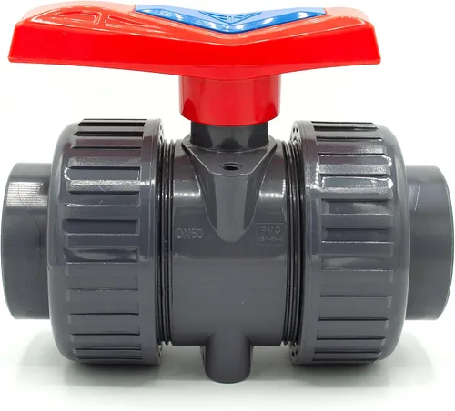 Miniatura 2 de American Valve 1 en Schedule 80 PVC True Union válvula de bola