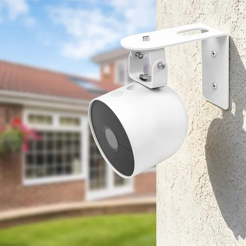 Miniatura 6 de Soporte de cámara Nest compatible con Google Nest Cam para exteriores o interiores, batería - 2ª generación, 360 Vista anti-caída soporte de pared