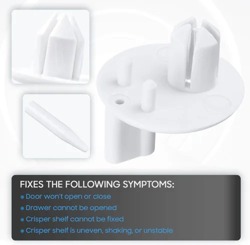 Miniatura 5 de Seentech 241993101 - Funda para estante para refrigerador, compatible con S.ears, Ken.more - Reemplaza 1513081 240350802 AH2358879 AP4393090