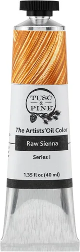 Miniatura 139 de Tusc & Pine Pintura al óleo Artist – Alizarin Crimson, 1.4 fl oz, sin amarilleo, consistencia rica y cremosa, carga máxima de pigmento, pinturas al