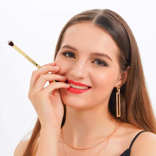 Miniatura 6 de DUcare Juego de brochas de sombra de ojos + juego de limpiador de brochas de maquillaje