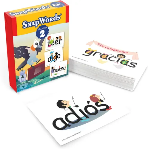 Miniatura 7 de Tarjetas didácticas de español de SnapWords, Lista 1 - Tarjetas flash de palabras a la vista