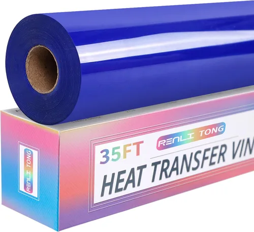 Miniatura 27 de RENLITONG - Vinilo verde frutal para planchar HTV de 12 pulgadas por 15 pies, vinilo de transferencia de calor para rollos de camisetas HTV