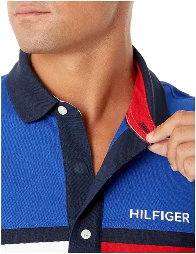 Miniatura 4 de Tommy Hilfiger Polo para hombre con botones magnéticos ajuste personalizado