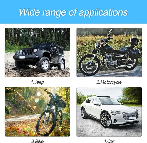 Miniatura 5 de 8sanlione Silbato de advertencia de ciervos para automóvil con cintas adicionales, paquete de 4 dispositivos repelentes de silbatos de ciervos