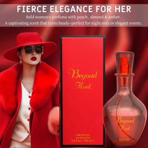 Miniatura 5 de Sandora Fragrances Perfume para mujer, inspirado en el aroma del perfume Heat de Beyonce para mujer, aroma floral y sensual de naturaleza, 3.4 onzas