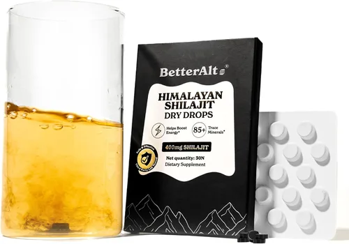 Miniatura 10 de Better Alt Shilajit - Cápsulas de resina de 1.06 oz y musgo marino Energy Duo, grado dorado Shilajit para hombres y mujeres con alta potencia
