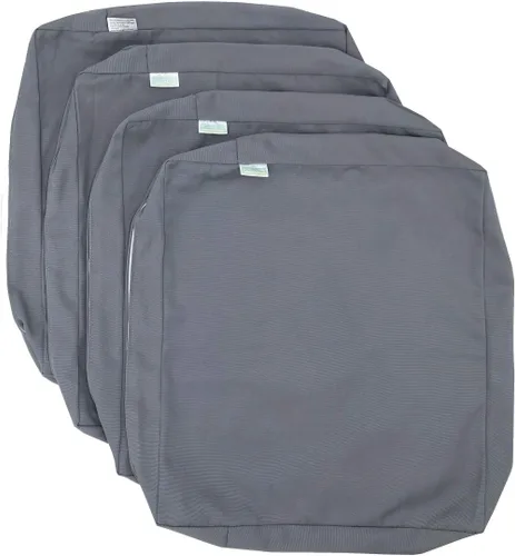 Miniatura 32 de CozyLounge Funda de cojín para silla de patio para interiores y exteriores, repelente al agua, alta resistencia a los rayos UV