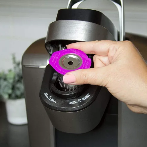 Miniatura 3 de Café Flow - Cápsula de café reutilizable de acero inoxidable de 2 artículos + vasos de papel desechables de 100 unidades, compatible con cafeteras
