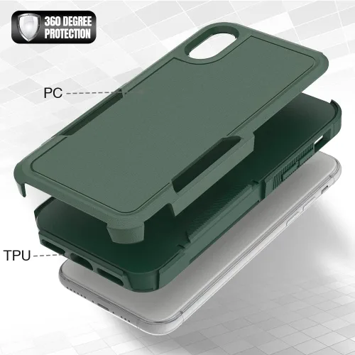 Miniatura 163 de Jeylly Funda para iPhone SE/Funda para iPhone 5S, Exterior de Plástico Duro que Absorbe Golpes + Interior de Silicona de Goma Defensor contra