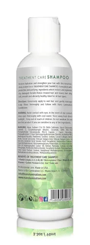 Miniatura 2 de Champú de queratina para el cuidado del tratamiento del cabello, 3.3 onzas, champú para el cabello sin sulfatos ni parabenos, champú de colágeno