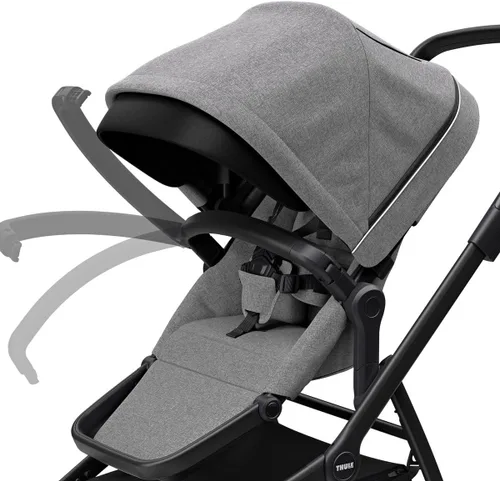 Miniatura 6 de Thule 11000021 Sleek Gris Melange/Negro