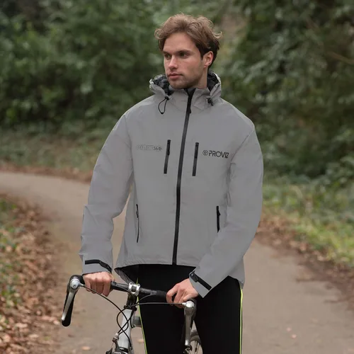 Miniatura 4 de Proviz REFLECT360 - Chaqueta para hombre color plateado