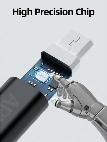 Miniatura 6 de ARKTEK Adaptador micro USB a USB C, tipo C hembra a microUSB macho convertidor para sincronización de datos OTG (negro, micro USB a tipo C)