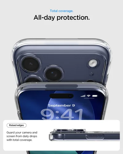 Miniatura 71 de Spigen Funda para iPhone 13 Mini, ultra híbrida MagFit [antiamarilleo] [compatible con Magsafe] - Transparente