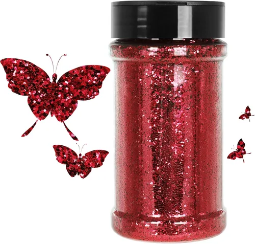 Miniatura 10 de Purpurina blanca ultrafina, 16 oz (1 lb), purpurina fina para manualidades de resina, uñas, vasos, slime, cosméticos y decoración de festivales